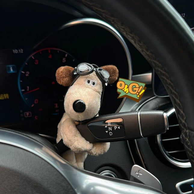 Pilot Dog Car Wiper Decoration