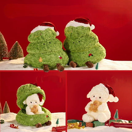 Hidden Surprise Christmas Tree Plush Bear