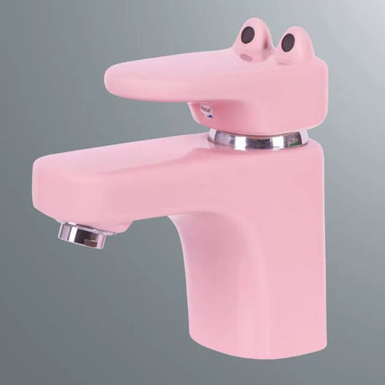 Frog-Shaped Macaron Bathroom Faucet