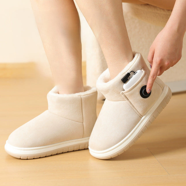 Warm Steps Rechargeable Heated Winter Shoes