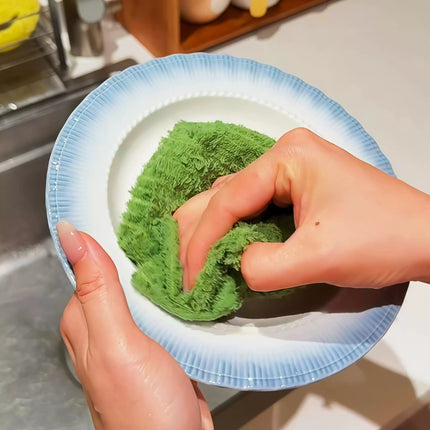 Anti-Bacterial Reusable Kitchen Cleaning Cloth Roll