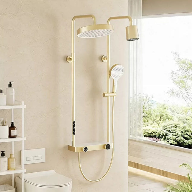 Goccera Thermostatic Rainfall Multifunctional Shower System