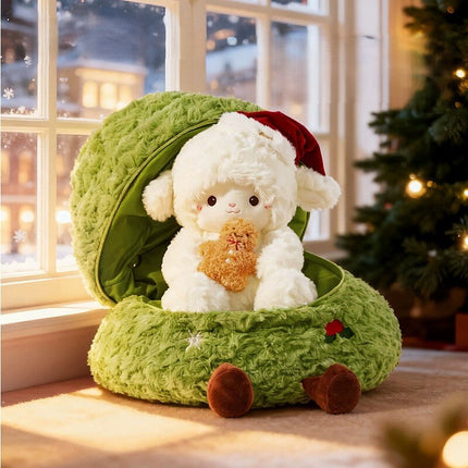 Hidden Surprise Christmas Tree Plush Bear