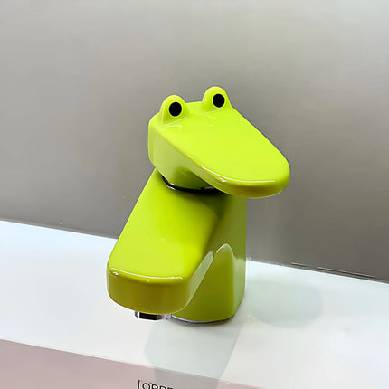 Frog-Shaped Macaron Bathroom Faucet