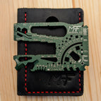 Camo Cerakote steel / NO KIT / BLACK Cardholder