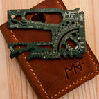 Camo Cerakote steel / NO KIT / BROWN Cardholder