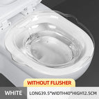white no flusher