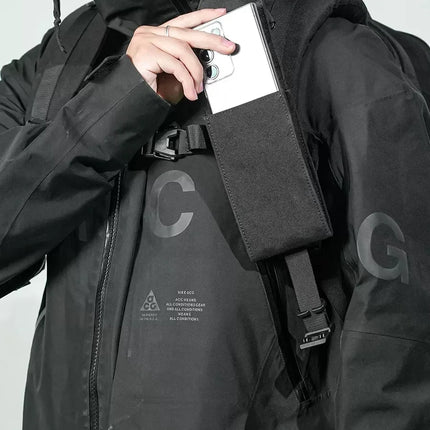 Snap-Release Chest Phone Carrier