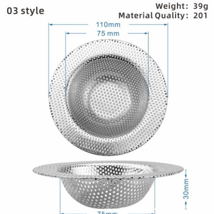 Stainless Steel Sink Drain Catch All Strainer