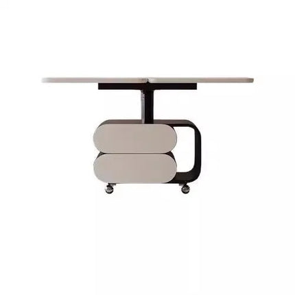 Modern Nordic Height Adjustable Hidden Drawers Coffee Table