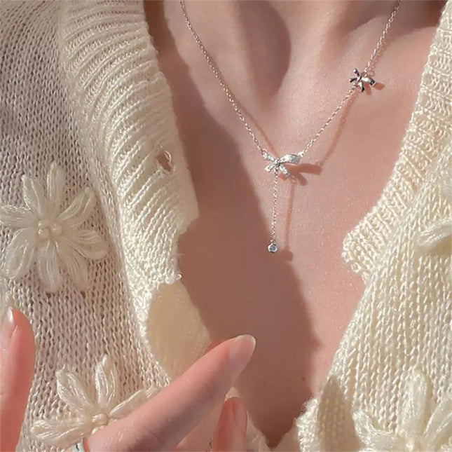 Treasure Pearl Delicate Zircon Necklace