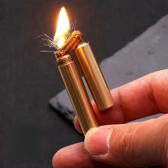Mini Nunchaku Retro Windproof Kerosene Flame Lighter