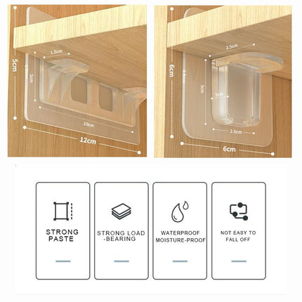 Self-Adhesive Closet Wizard Shelf Support Bracket