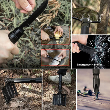 All-Terrain Tactical Multi-Tool Shovel Kit