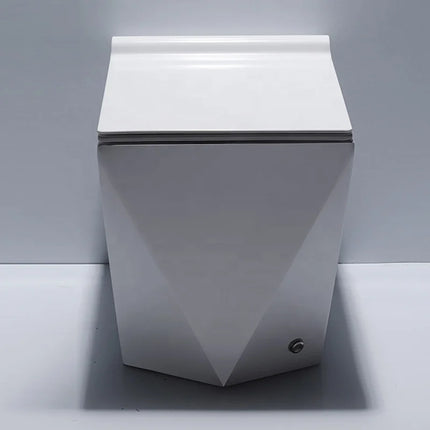 Geometric Edge Minimalist Intelligent Modern Toilet