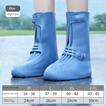 Dry Shield Reusable Non-Slip Silicone Waterproof Shoe Covers