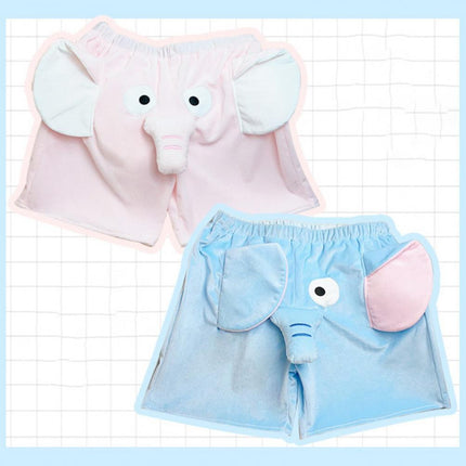 Funny Elephant Loose Cute Shorts