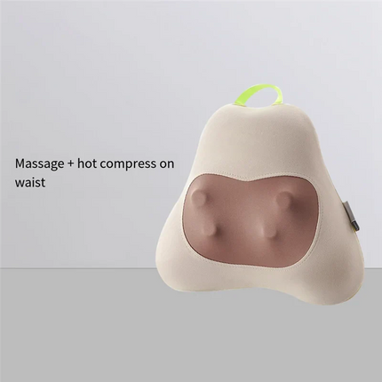 Ergonomic Back Support Heated Vibration Massager
