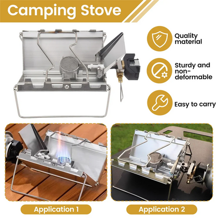 Wild Burner Foldable High-Power Camping Gas Stove