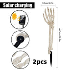 2pcs Soalr Powered