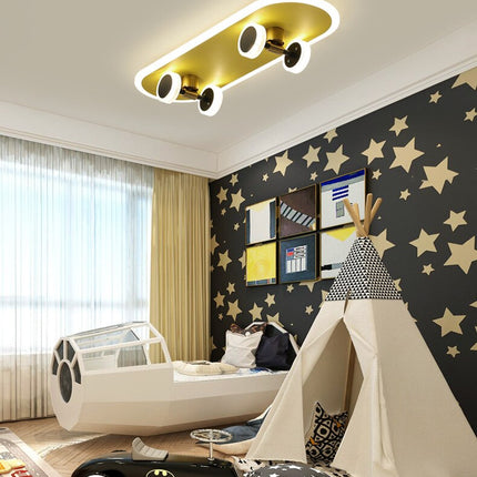 Creative Skateboard Nordic LED Ceiling Light