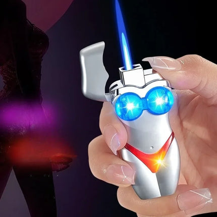 Glowing Bikini Windproof Jet Torch Lighter