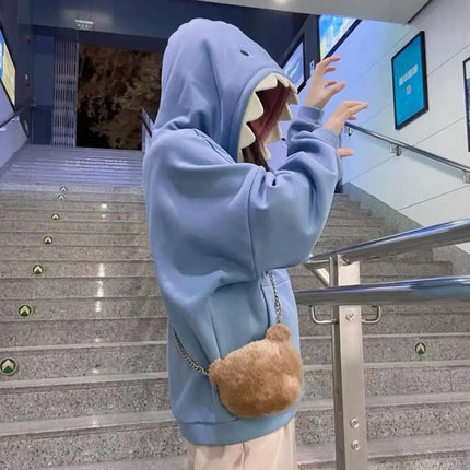 Shark Attack Cozy Hoodie