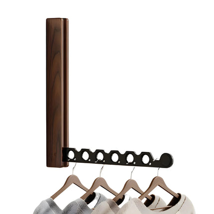 Scandinavian Style Foldable Hanging Clothes Rack