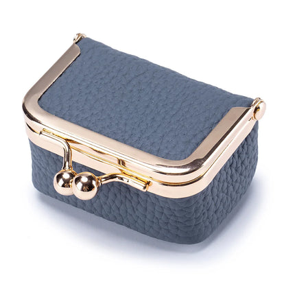 Mini Retro Leather Travel Jewelry Storage Bag