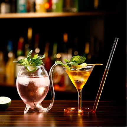 Creative Geometric Wine & Cocktail Glasses