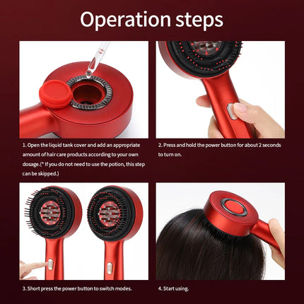 Red Light Revival Electric Scalp Massage Comb