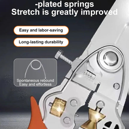 Heavy-Duty 10in1 Wire Cutter Stripping Pliers