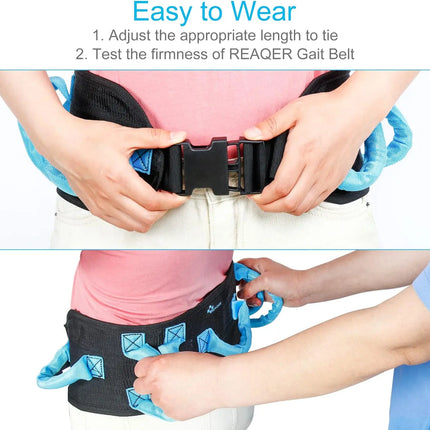 Gait Transfer Seniors Lifting Assist Elderly Patient Belt