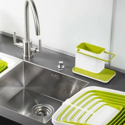 Kitchen Cloth Hanger Soap Dispenser