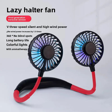 Adjustable Hands-Free Neck Cooling Fan