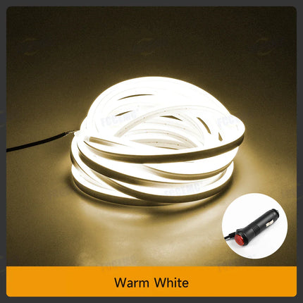 Free-Cut Waterproof LED Magnetic Car Lighting Strip