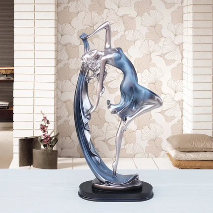 Ballet Dancer Statue Home Decor