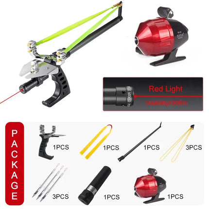 Long-Range Telescopic Fishing Laser Slingshot