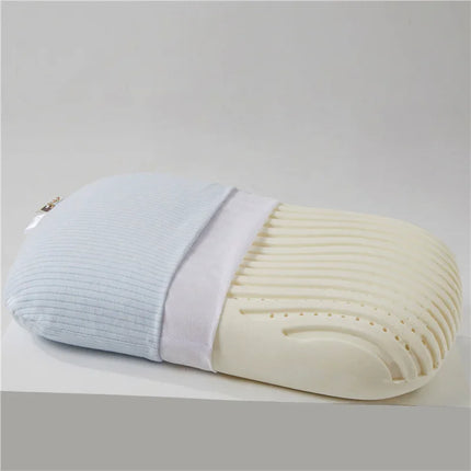 Therapeutic Cotton Cover Natural Latex Pillow