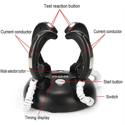 Electric Shock Lie Detector Roulette Game Machine