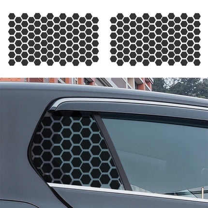 Car Side Window Honeycomb Decor Sticker
