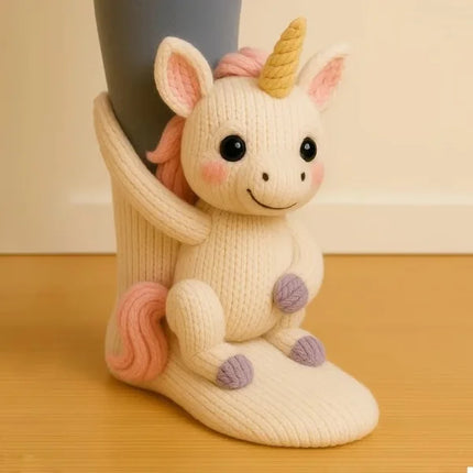 Animal Crew Plush Cozy Socks