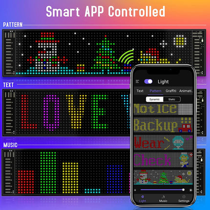 RGB Display Flexible Pixel Smart Panel
