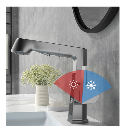 Elegant Temperature Display Smart Faucet