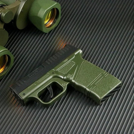 Tactical Gun Shape Jet Flame Hidden Storage Lighter
