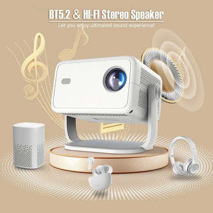 Ultra Bright 4K Wireless Home Cinema Projector