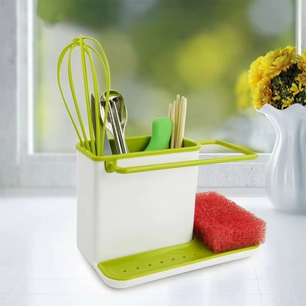 Kitchen Cloth Hanger Soap Dispenser