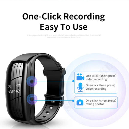 Silent Sight Mini Wireless HD Camera Watch