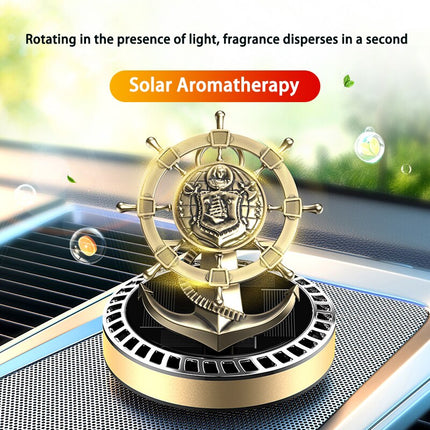 Auto Aroma Solar Energy Windmill Air Freshener