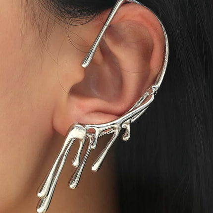 Shiny Snake Wrap Earring